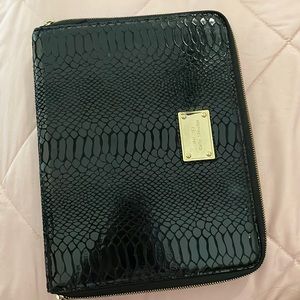 Michael Kors iPad case gold and black